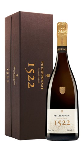 Champagne Extra Brut Cuvée 1522 Philipponnat 2013 con confezione