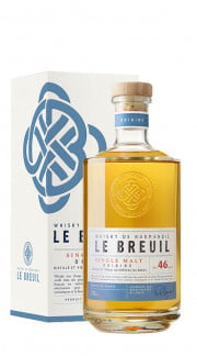 Whisky Le Breuil origine Single Malt Château du Breuil con confezione