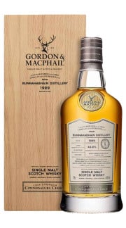 Single Malt Scotch Whisky 'Bunnahabhain' CC 1989 Gordon & Macphail Box di Legno