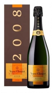 Champagne Brut 'Vintage' Veuve Clicquot 2008 con confezione 