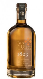 Single Malt Irish Whisky “1803” 10 Years Old Barr An Uisce 70 Cl